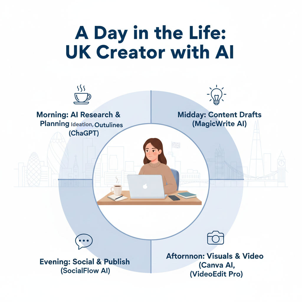 AI writing, design, and video tools helping creators work faster in 2025